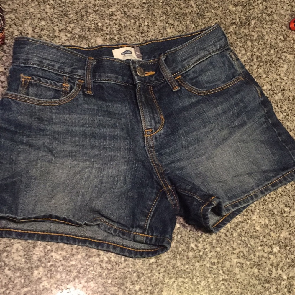 Girls jean shorts from old navy